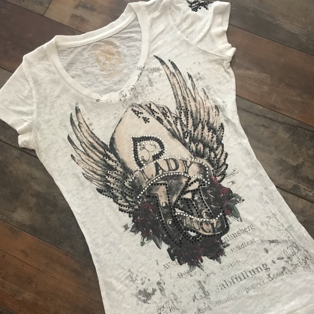 Cute Burn out shirt